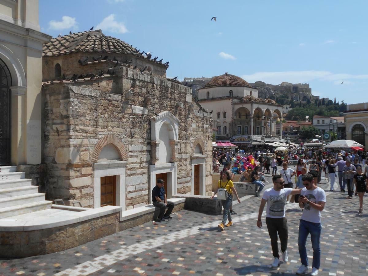 Monastiraki Flea Market & Metro Station Appartment 雅典 外观 照片