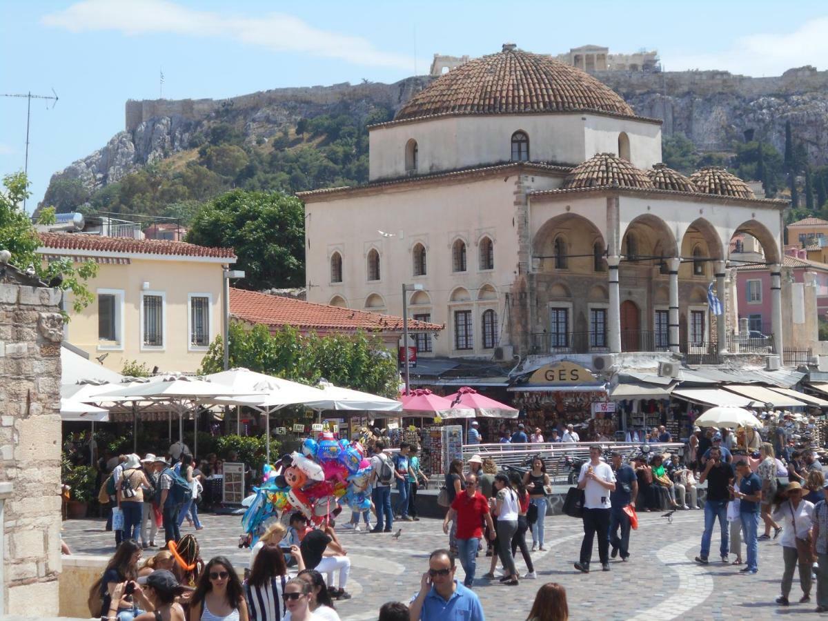Monastiraki Flea Market & Metro Station Appartment 雅典 外观 照片